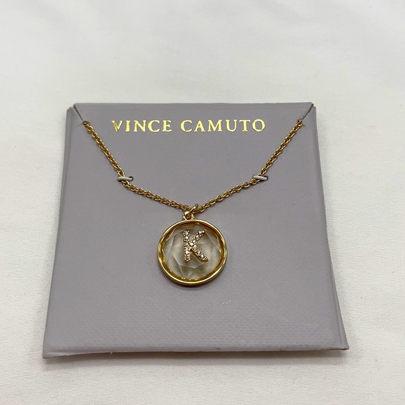 vince camuto initial necklace